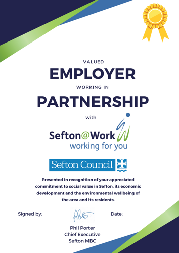 Employer Partnership Certificate