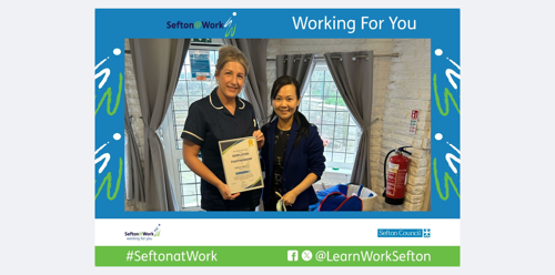 Employer receiving their Certificate